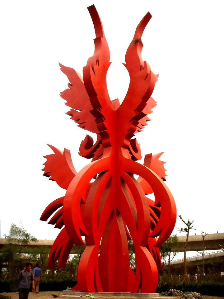 国凤翱翔·高英坡大师艺术作品