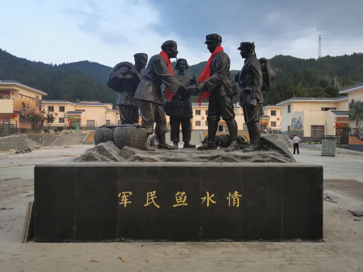军民鱼水情·高英坡大师艺术作品