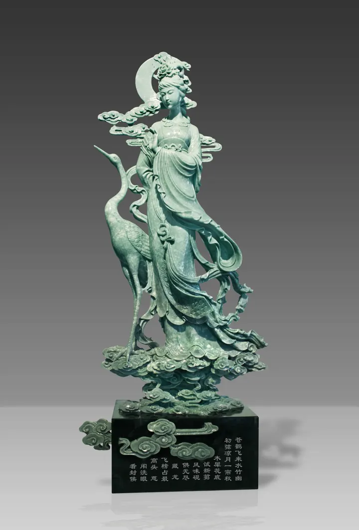 秋月·高英坡大师艺术作品